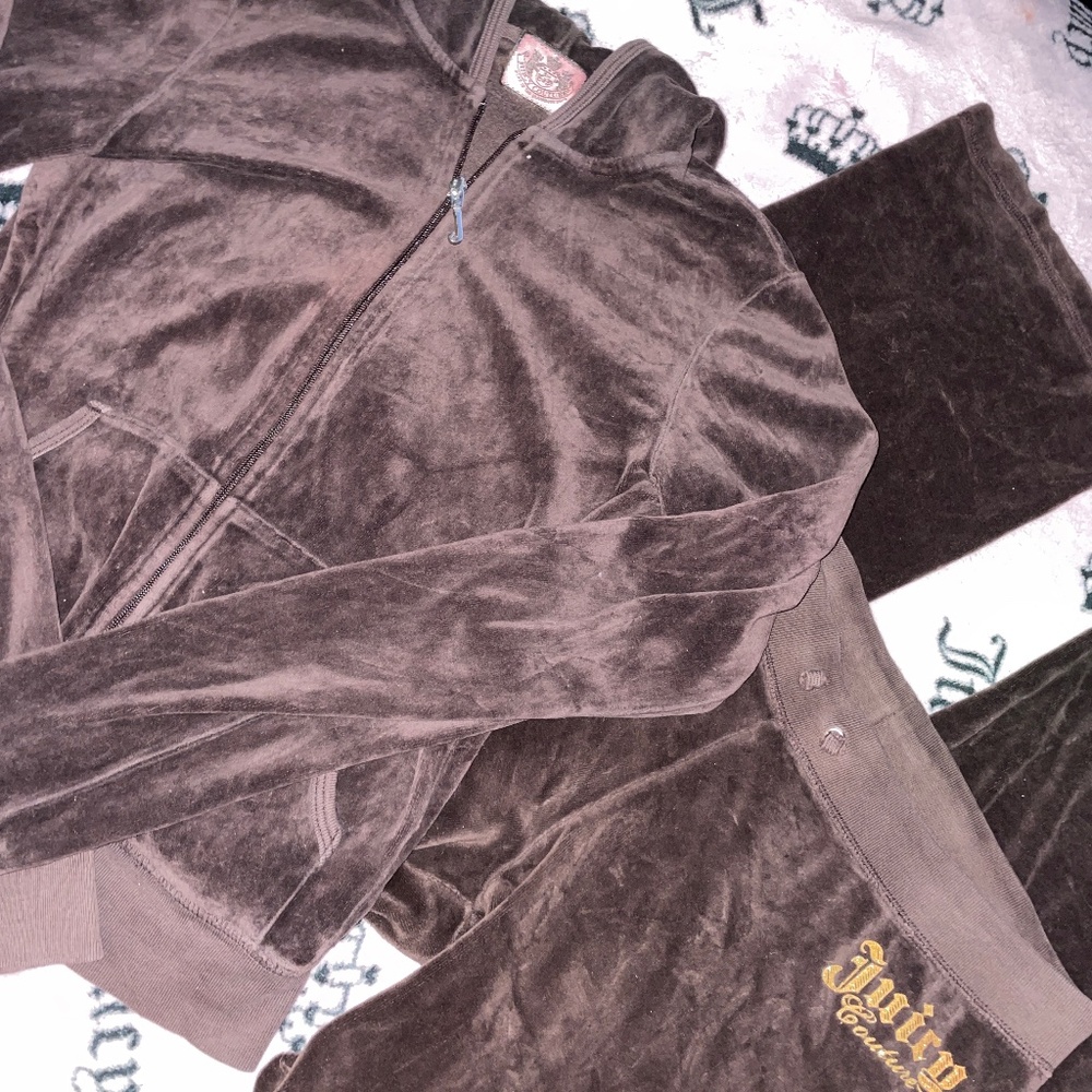 Vintage Brown Juicy couture Tracksuit
